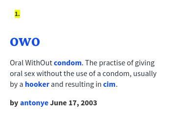 OWO - Oral without condom Whore Thurles